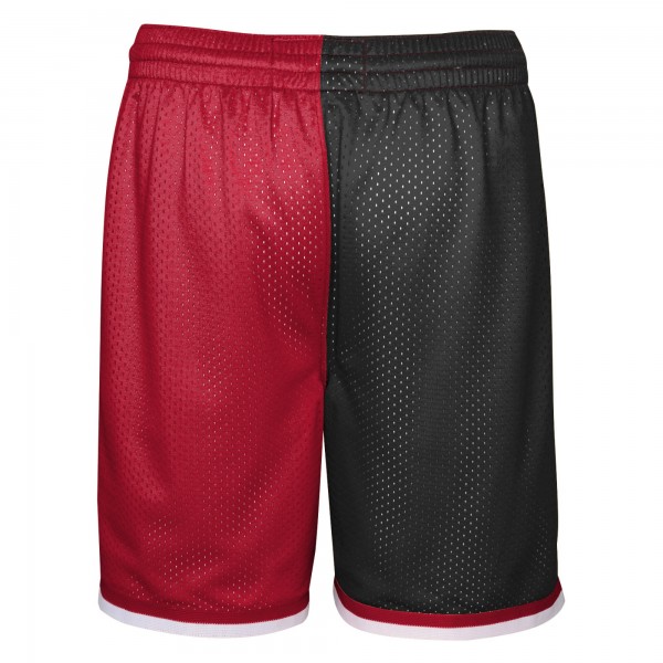 Шорты Chicago Bulls Mitchell & Ness Youth Hardwood Classics Big Face 5.0 - Black/Red