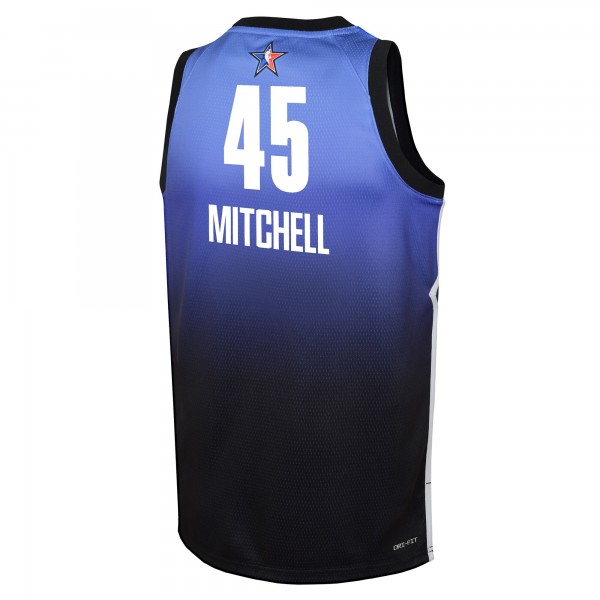 Игровая форма  Donovan Mitchell Jordan Brand Youth 2023 NBA All-Star Game Swingman - Blue