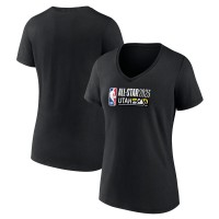 Футболка Womens 2023 NBA All-Star Game Official Logo - Black