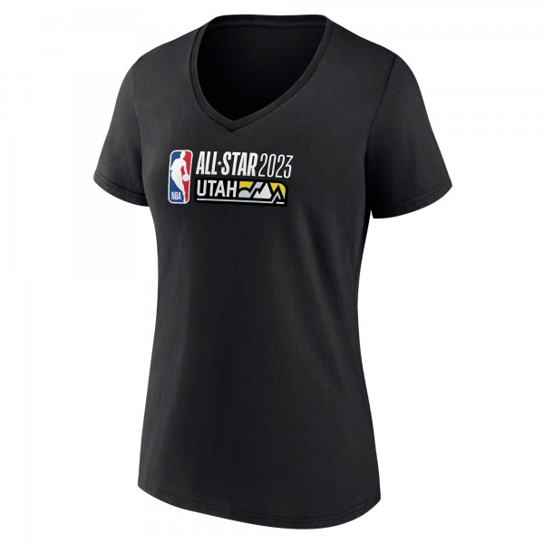 Футболка Womens 2023 NBA All-Star Game Official Logo - Black