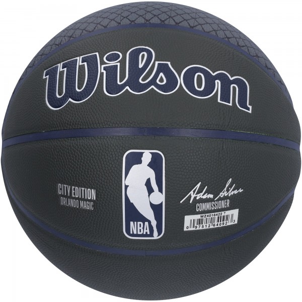Jalen Suggs Orlando Magic Autographed Fanatics Authentic Black 2022-2023 Edition Wilson City Collector Basketball