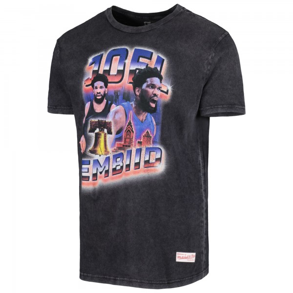 Футболка Joel Embiid Philadelphia 76ers Mitchell & Ness 2023 NBA All-Star Game Concert - Black
