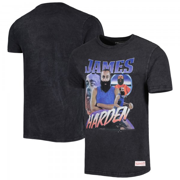 Футболка James Harden Philadelphia 76ers Mitchell & Ness 2023 NBA All-Star Game Concert - Black