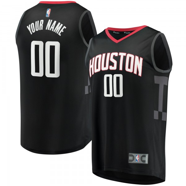 Игровая форма  Houston Rockets Fast Break Replica Custom - Statement Edition - Black