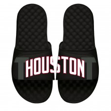 Houston Rockets ISlide Statement Slide Sandals - Black