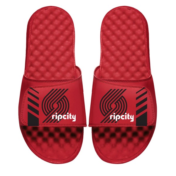 Шлепки Portland Trail Blazers ISlide Statement - Red
