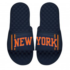 New York Knicks ISlide Statement Slide Sandals - Navy