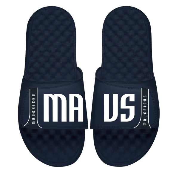 Шлепки Dallas Mavericks ISlide Statement - Navy