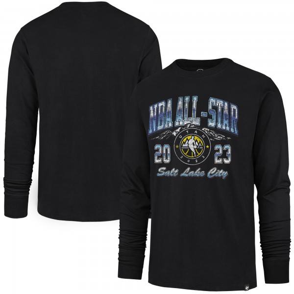 Футболка с длинным рукавом '47 Unisex 2023 NBA All-Star Game Franklin - Black
