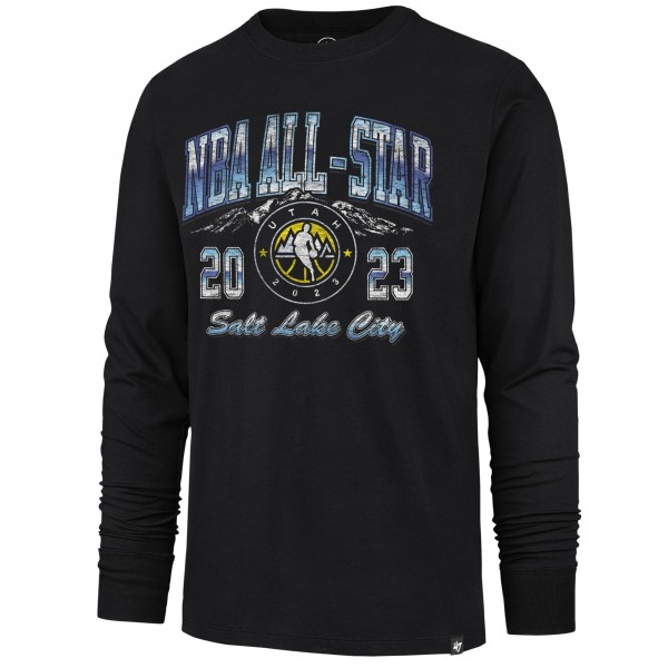 Футболка с длинным рукавом '47 Unisex 2023 NBA All-Star Game Franklin - Black
