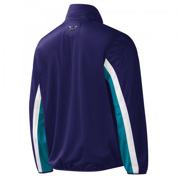 Кофта на молнии Charlotte Hornets G-III Sports by Carl Banks Contender Wordmark Full-Zip Track - Purple