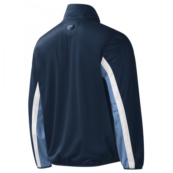 Кофта на молнии Memphis Grizzlies G-III Sports by Carl Banks Contender Wordmark Full-Zip Track - Navy