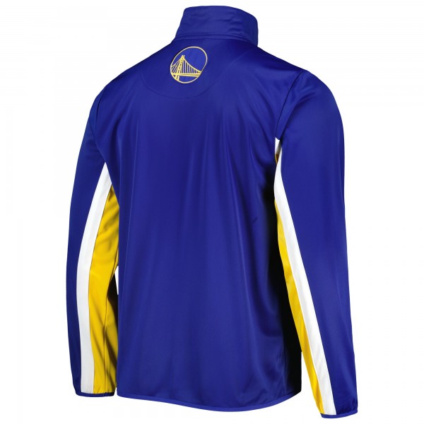 Кофта на молнии Golden State Warriors G-III Sports by Carl Banks Contender Wordmark Full-Zip Track - Royal