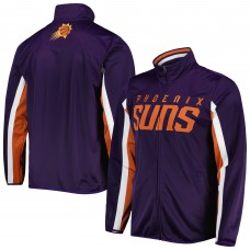 Кофта на молнии Phoenix Suns G-III Sports by Carl Banks Contender Wordmark Full-Zip Track - Purple