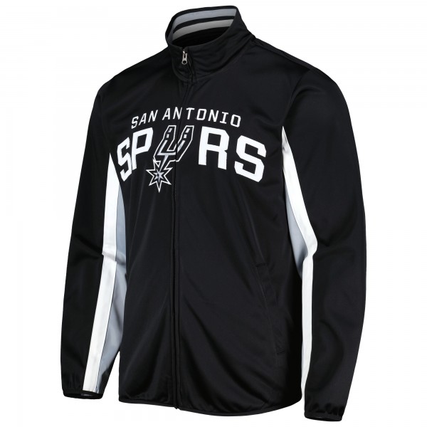 Куртка San Antonio Spurs G-III Sports by Carl Banks Contender Wordmark - Black