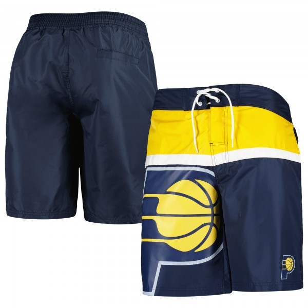 Indiana Pacers G-III Sports by Carl Banks Sea Wind Swim Trunks - Navy