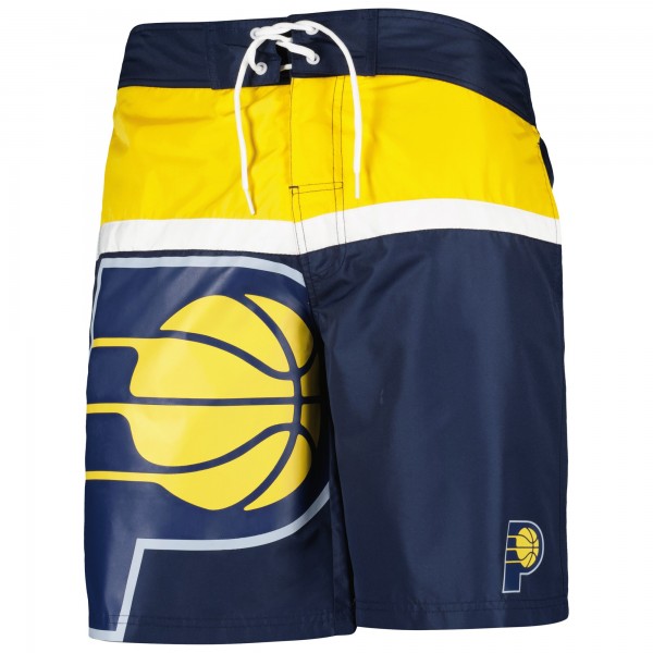 Indiana Pacers G-III Sports by Carl Banks Sea Wind Swim Trunks - Navy