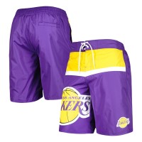 Плавки Los Angeles Lakers G-III Sports by Carl Banks Sea Wind - Purple