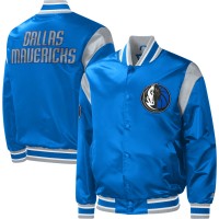 Куртка Dallas Mavericks Starter Force Play Satin Varsity - Blue