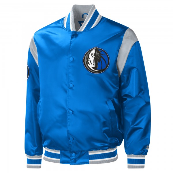 Куртка Dallas Mavericks Starter Force Play Satin Varsity - Blue