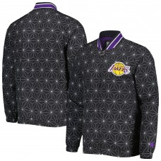 Куртка на молнии Los Angeles Lakers Starter In-Field Play Fashion Satin Varsity - Black