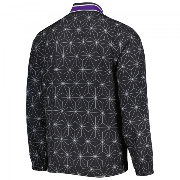 Куртка на молнии Los Angeles Lakers Starter In-Field Play Fashion Satin Varsity - Black