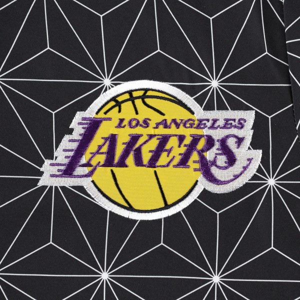 Куртка на молнии Los Angeles Lakers Starter In-Field Play Fashion Satin Varsity - Black