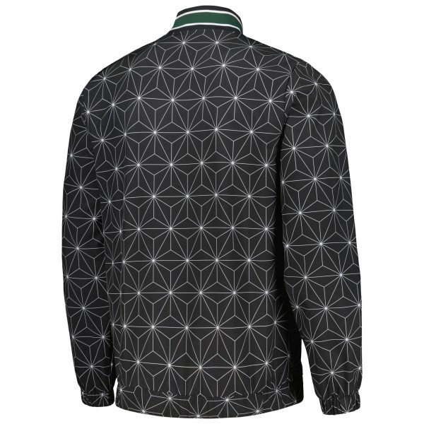 Куртка на молнии Milwaukee Bucks Starter In-Field Play Fashion Satin Varsity - Black