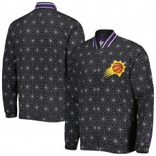 Куртка на молнии Phoenix Suns Starter In-Field Play Fashion Satin Varsity - Black