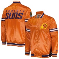 Куртка на кнопках Phoenix Suns Starter Slider Satin Varsity - Orange