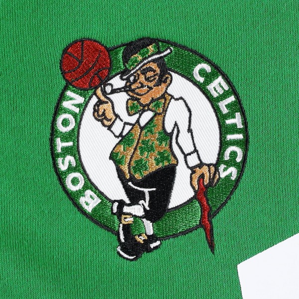 Толстовка на короткой молнии Boston Celtics Tommy Jeans Bernard - Kelly Green