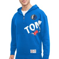 Толстовка на короткой молнии Dallas Mavericks Tommy Jeans Bernard - Blue