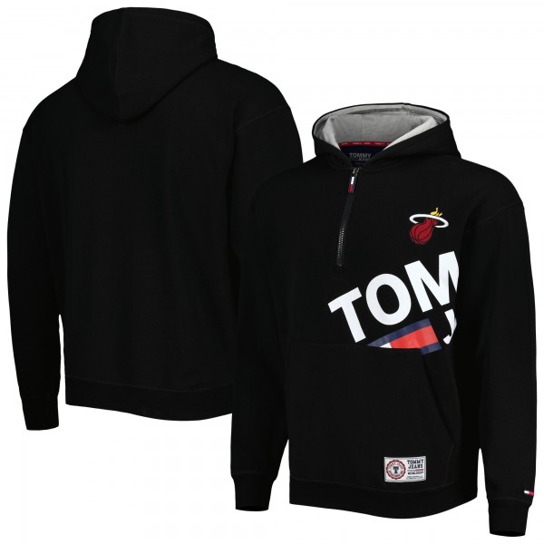 Толстовка на короткой молнии Miami Heat Tommy Jeans Bernard - Black