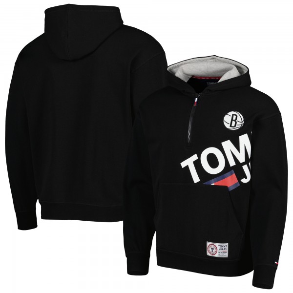 Толстовка на короткой молнии Brooklyn Nets Tommy Jeans Bernard - Black