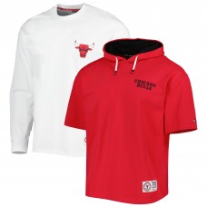 Футболка Chicago Bulls Tommy Jeans Red/White Matthew 2-In-1 & Hoodie Combo Set