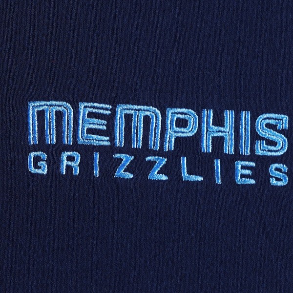 Футболка с капюшоном и толстовка Memphis Grizzlies Tommy Jeans Matthew 2-In-1 - Navy/White