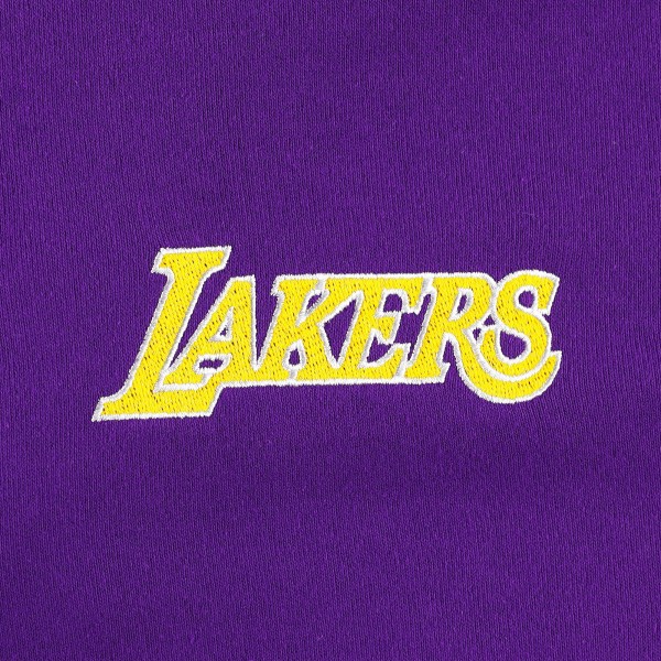 Футболка с капюшоном и толстовка Los Angeles Lakers Tommy Jeans Matthew 2 In 1 - Purple/White