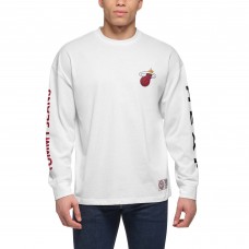 Футболка Miami Heat Tommy Jeans Black/White Matthew 2-In-1 & Hoodie Combo Set