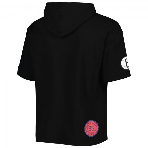 Футболка с капюшоном и толстовка Brooklyn Nets Tommy Jeans Matthew 2-In-1 - Black/White