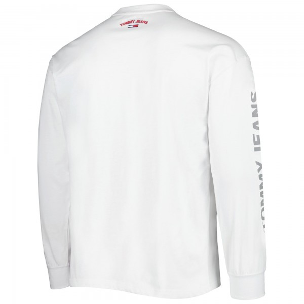 Футболка с капюшоном и толстовка Brooklyn Nets Tommy Jeans Matthew 2-In-1 - Black/White