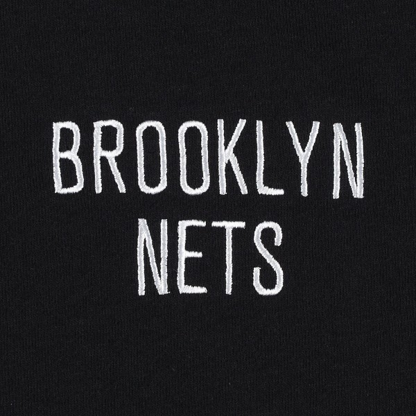 Футболка с капюшоном и толстовка Brooklyn Nets Tommy Jeans Matthew 2-In-1 - Black/White