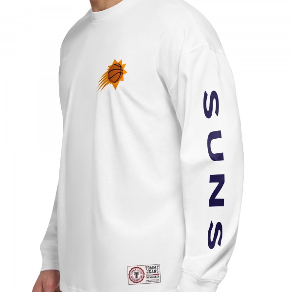 Футболка с капюшоном и толстовка Phoenix Suns Tommy Jeans Matthew 2 In 1 - Purple/White