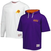 Футболка с капюшоном и толстовка Phoenix Suns Tommy Jeans Matthew 2 In 1 - Purple/White