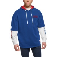 Футболка с капюшоном и толстовка Philadelphia 76ers Tommy Jeans Matthew 2-In-1 - Royal/White