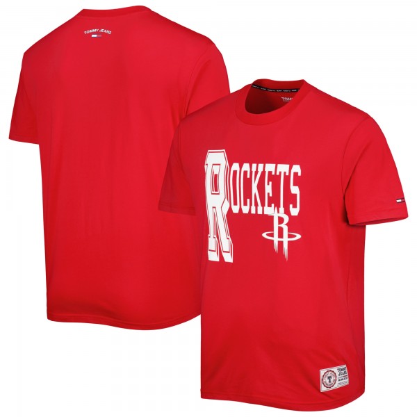 Футболка Houston Rockets Tommy Jeans Mel Varsity - Red