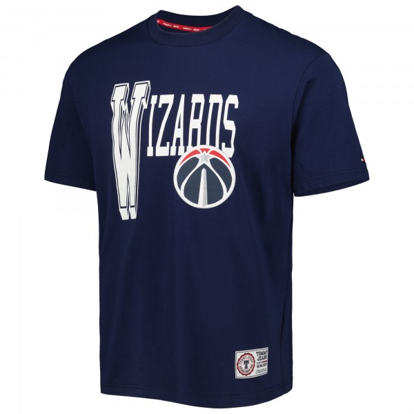 Washington Wizards Tommy Jeans Navy Mel Varsity T-Shirt