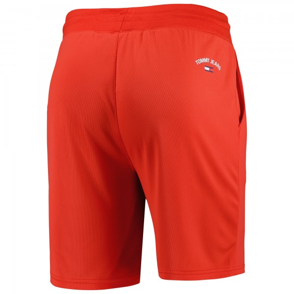 Chicago Bulls Tommy Jeans Red Mike Mesh Basketball Shorts