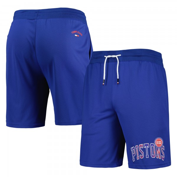 Шорты Detroit Pistons Tommy Jeans Mike Mesh Basketball - Blue