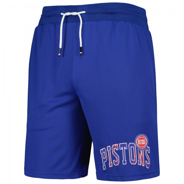 Шорты Detroit Pistons Tommy Jeans Mike Mesh Basketball - Blue