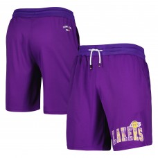 Los Angeles Lakers Tommy Jeans Mike Mesh Basketball Shorts - Purple